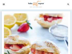 'bake-eat-repeat.com' screenshot