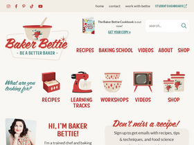 'bakerbettie.com' screenshot