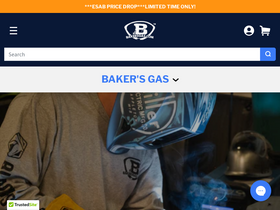 'bakersgas.com' screenshot