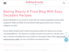 'bakingbeauty.net' screenshot