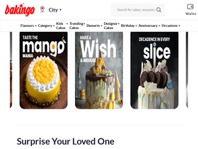 'bakingo.com' screenshot