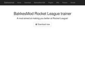 'bakkesmod.com' screenshot