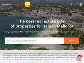 'balearic-properties.com' screenshot