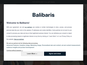 'balibaris.com' screenshot