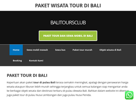 'balitoursclub.net' screenshot