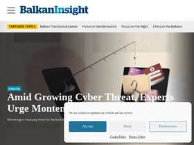 'balkaninsight.com' screenshot
