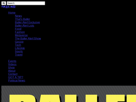 'balleralert.com' screenshot