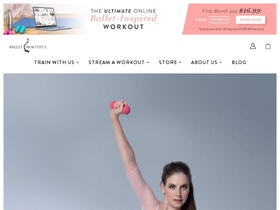 'balletbeautiful.com' screenshot
