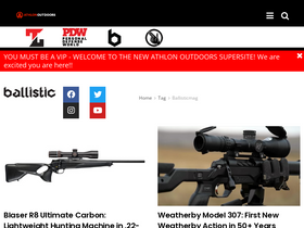 'ballisticmag.com' screenshot