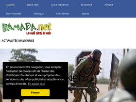 'bamada.net' screenshot
