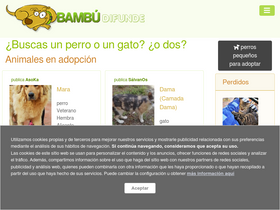 'bambu-difunde.net' screenshot