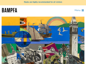 'bampfa.org' screenshot