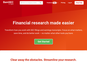 'bamsec.com' screenshot