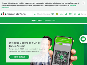 'bancoazteca.com.mx' screenshot