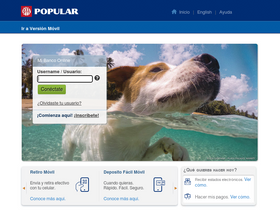 'bancopopular.com' screenshot
