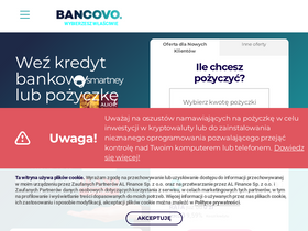 'bancovo.pl' screenshot