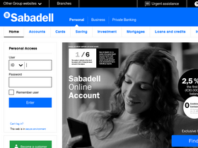 'bancsabadell.com' screenshot