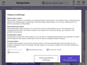 'bangerhead.no' screenshot