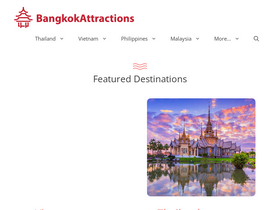 'bangkokattractions.com' screenshot