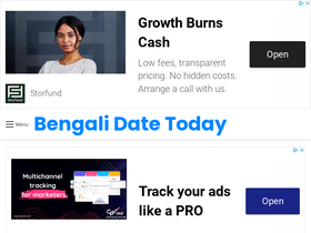 'bangladatetodays.com' screenshot