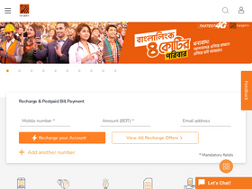 'banglalink.net' screenshot