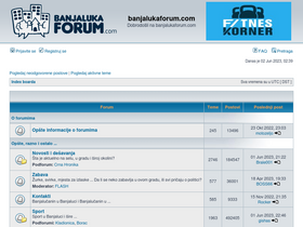 'banjalukaforum.com' screenshot