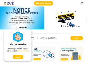 'bankbahamas.com' screenshot