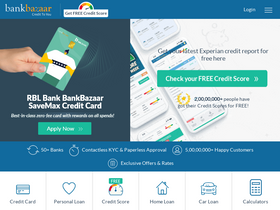 'bankbazaar.com' screenshot