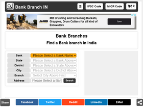 'bankbranchin.com' screenshot