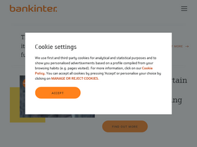 'bankinter.com' screenshot