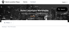 'banklocationmaps.com' screenshot