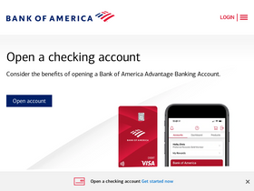 'bankofamerica.com' screenshot