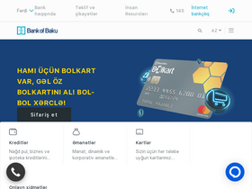 'bankofbaku.com' screenshot