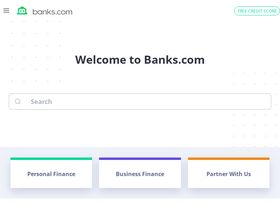 'banks.com' screenshot