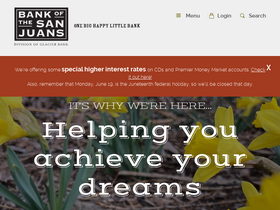 'banksanjuans.com' screenshot