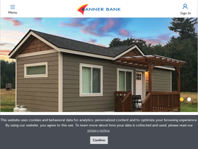 'bannerbank.com' screenshot