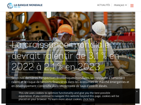 'banquemondiale.org' screenshot