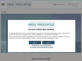 'banquetransatlantique.com' screenshot