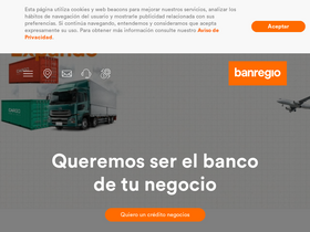 'banregio.com' screenshot