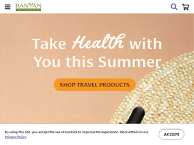 'banyanbotanicals.com' screenshot
