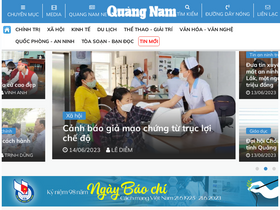 'baoquangnam.vn' screenshot