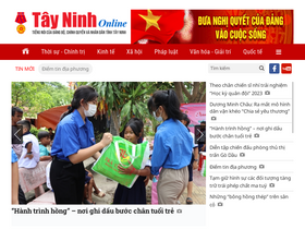 'baotayninh.vn' screenshot