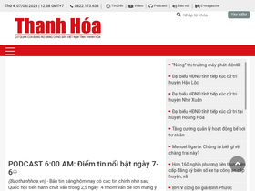 'baothanhhoa.vn' screenshot