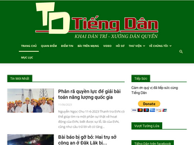 'baotiengdan.com' screenshot