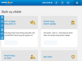 'baovietbank.vn' screenshot