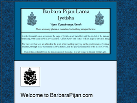 'barbarapijan.com' screenshot