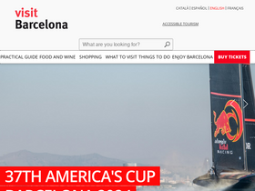 'barcelonaturisme.com' screenshot