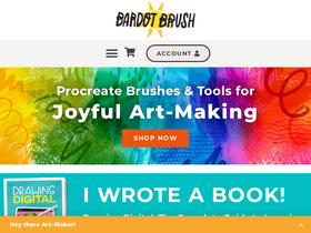 'bardotbrush.com' screenshot