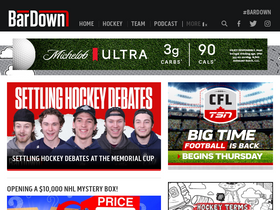 'bardown.com' screenshot