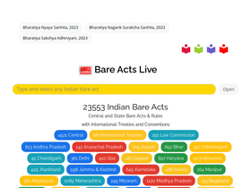 'bareactslive.com' screenshot